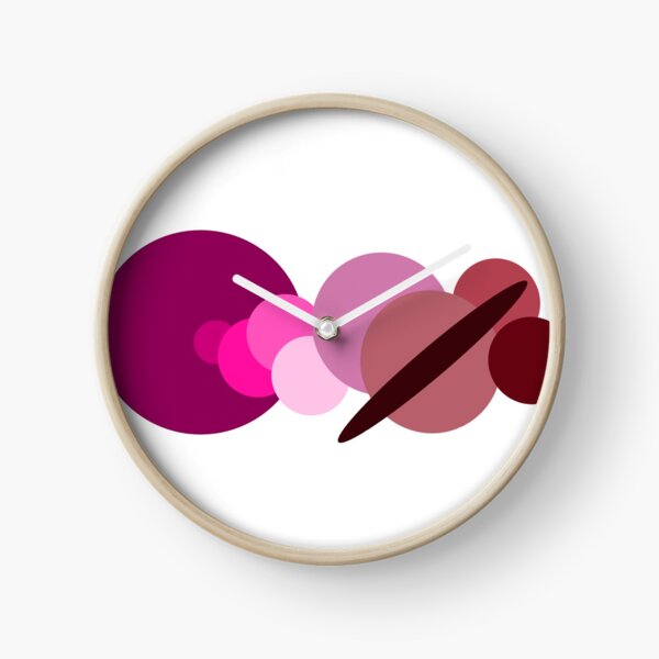 Lesbian Solar System Sticker Clock