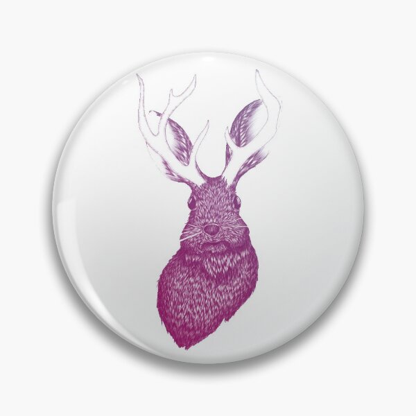 Item preview, Ombre Jackalope designed and sold by ECMazur Art.