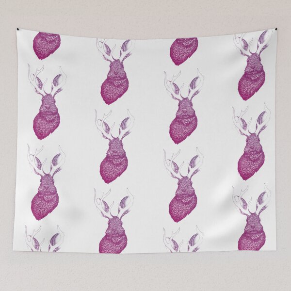 Item preview, Ombre Jackalope designed and sold by ECMazur Art.