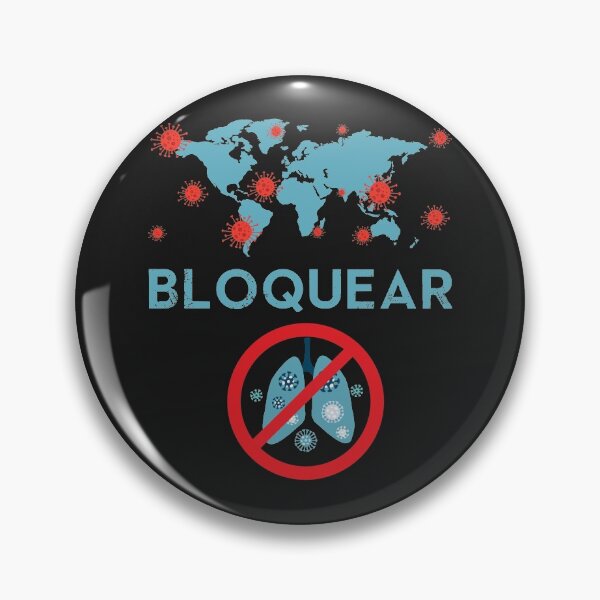 Item preview, Bloquear Diseño para esta temporada de Cuarentena designed and sold by eq-arts.