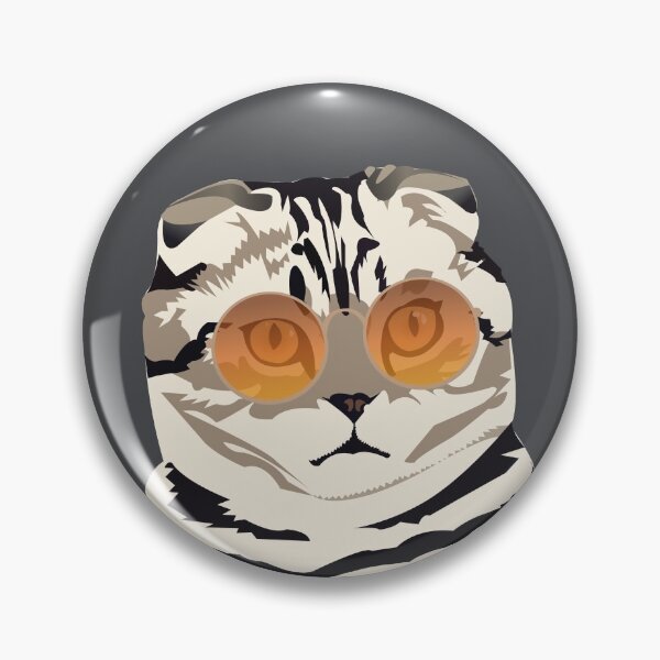 Item preview, Scottish Fold in Sunglasses designed and sold by KCPetPortraits.