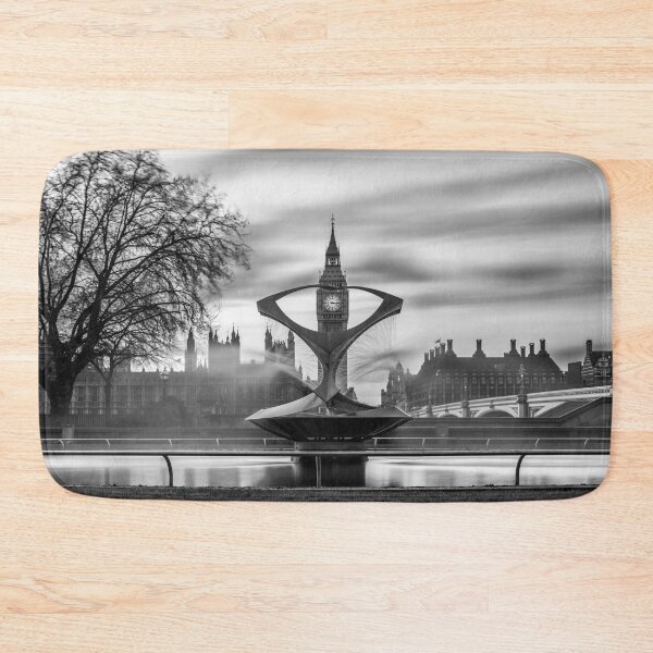 Item preview, Black and White Bigben, London designed and sold by RezieMart.
