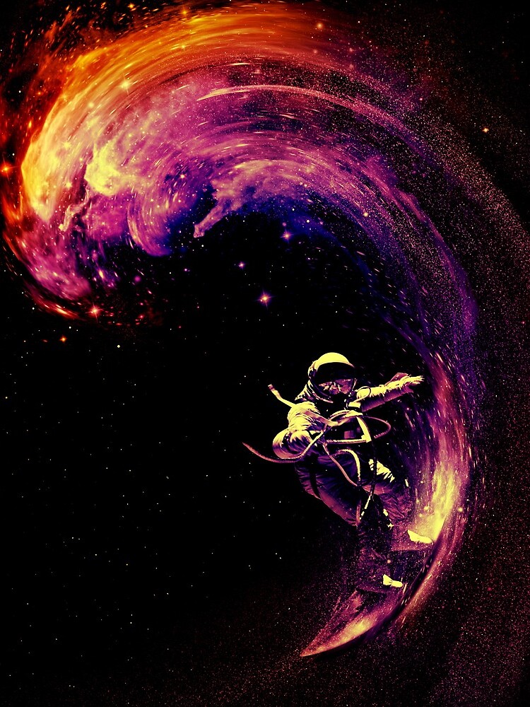 Space Surfing by nicebleed