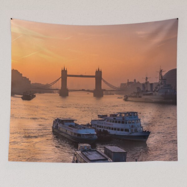 Item preview, London Cityscape Tower Bridge  designed and sold by RezieMart.