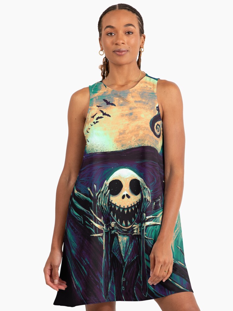 The Scream Before Christmas" A-Line Dress for Sale by nicebleed | Redbubble