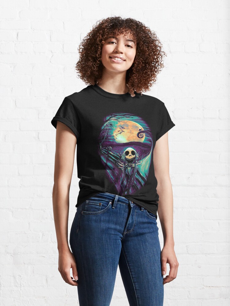 Alternate view of The Scream Before Christmas Classic T-Shirt