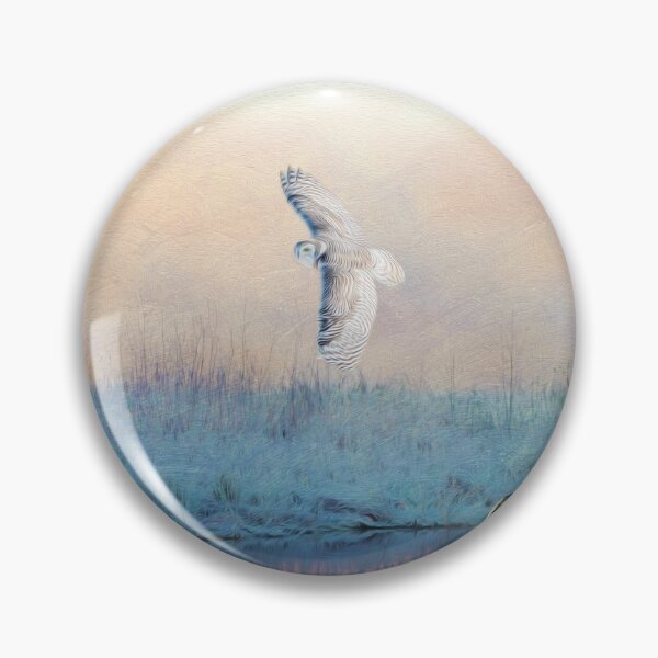 Item preview, Snowy Owl Above Frosted Shore designed and sold by FineArtography.