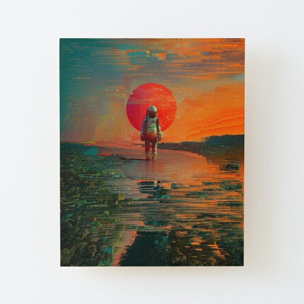 The Blast Wood Mounted Print