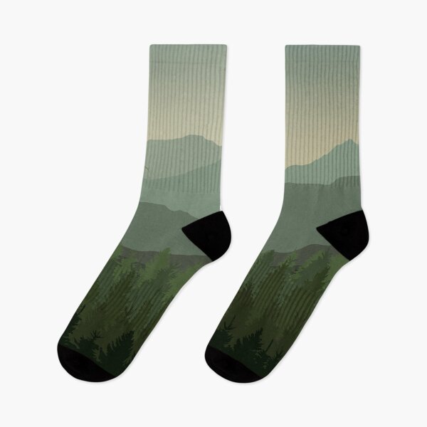Item preview, Calming Mountainside Forest Scene designed and sold by Hannah0927.