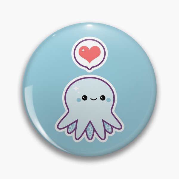 Item preview, Cute Blue Octopus designed and sold by sugarhai.