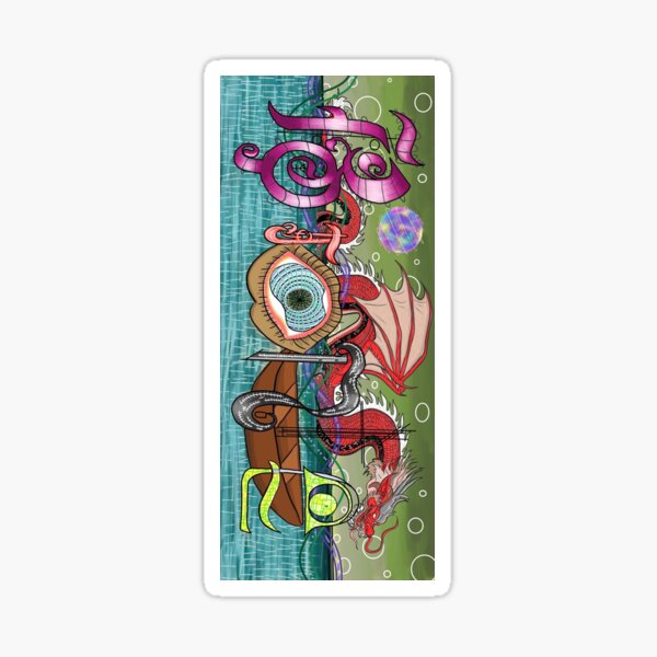 Surreal Being Sticker
