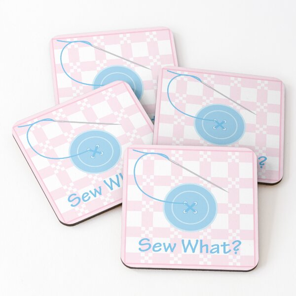 Item preview, Sew What? Sewing a button on by hand designed and sold by tandaleah.
