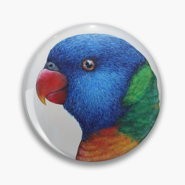 Item preview, Rainbow Lorikeet designed and sold by PaintedWillow.