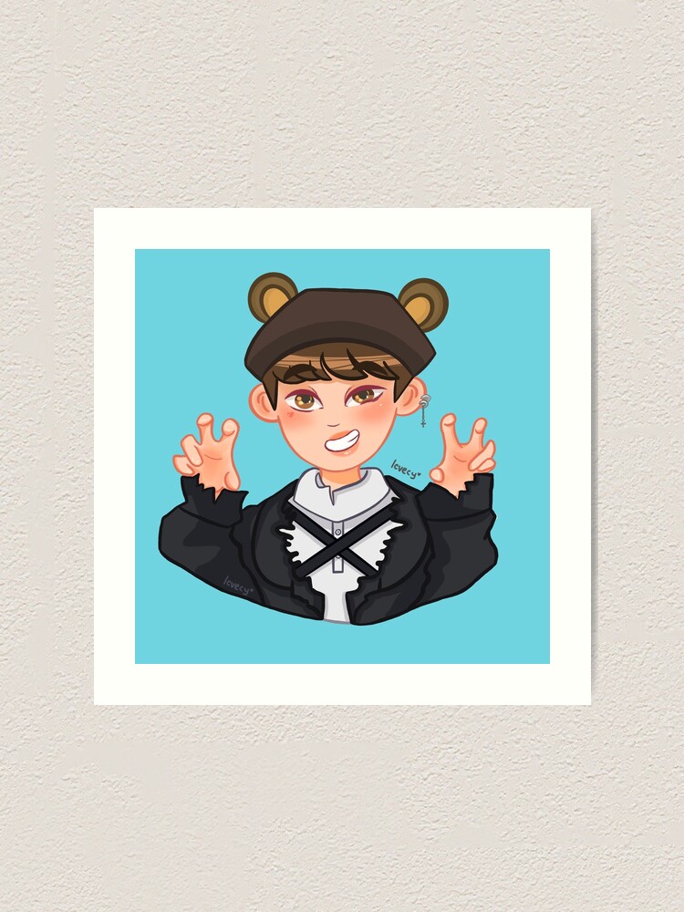 Ateez Wonderland Chibi Kpop Sticker SET  Chibi, Printable stickers, Sticker  set