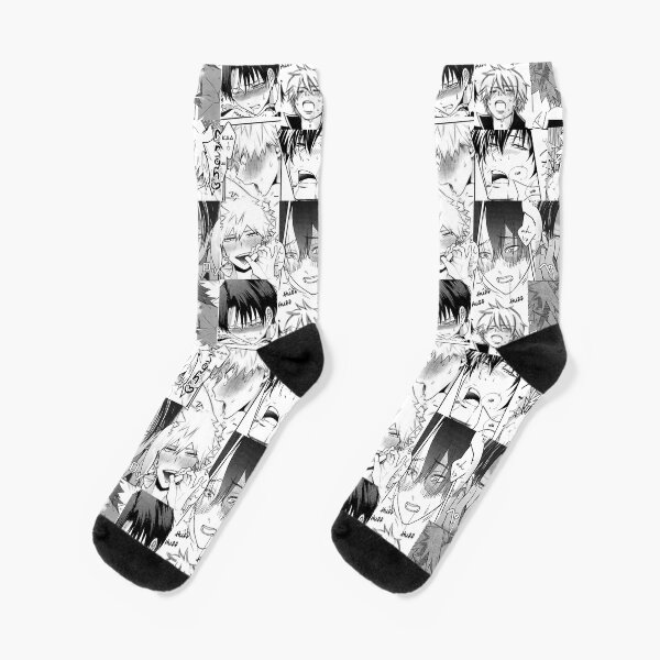 Anime Yaoi Guys Ahegao Hentai collage Socks