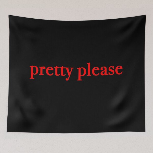 Item preview, pretty please - red designed and sold by KaiDee.