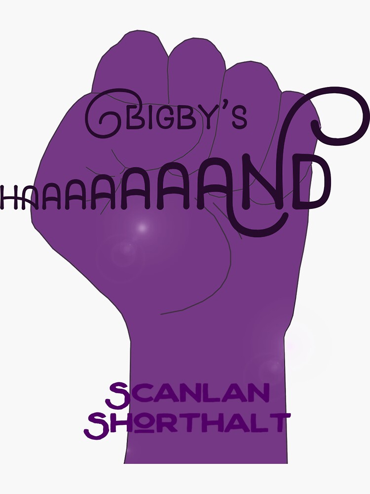 "Bigby's Hand" Sticker by LegendaryStars Redbubble