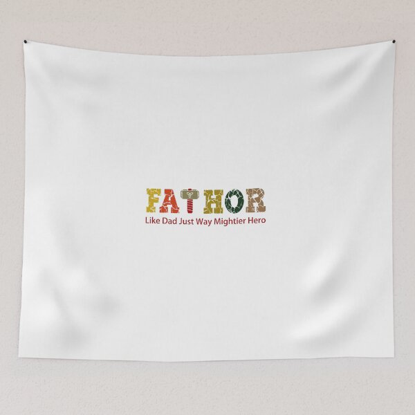 Item preview, Fa-Thor Dad Just Way Mightier Hero designed and sold by suddenlysomeday.