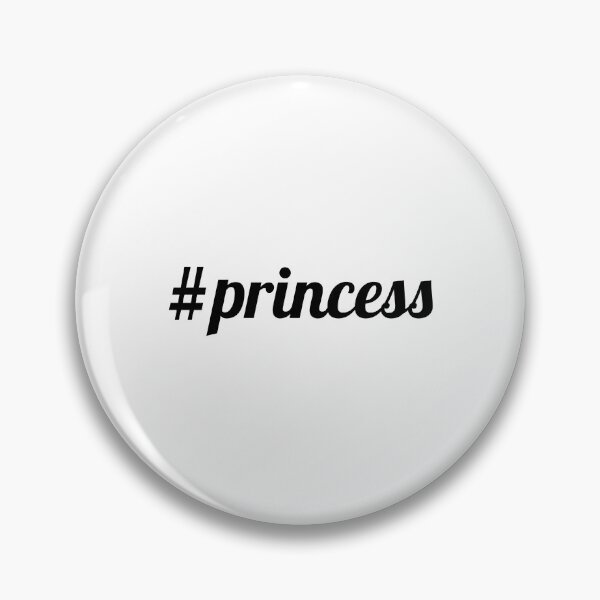 Artikelvorschau, Hash-Tag-Prinzessin entworfen und verkauft von Inspirationmotivation.