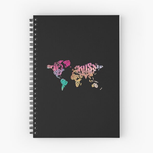Item preview, Typography World Map. designed and sold by suddenlysomeday.