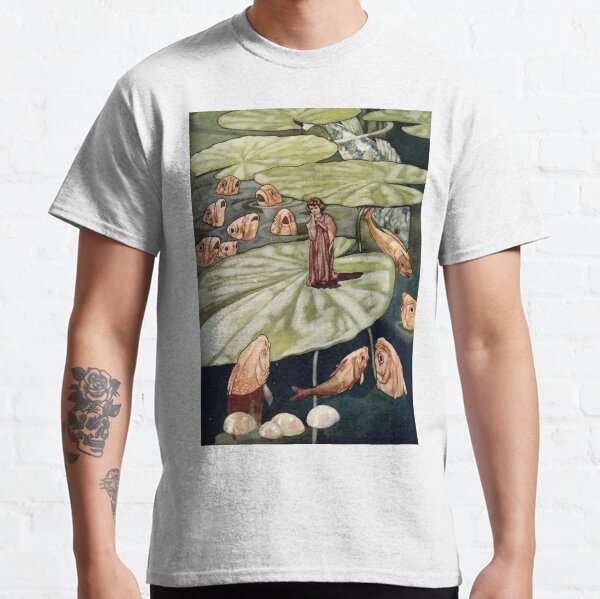 "The Little Fishes and Thumbelina" by Charles Robinson Classic T-Shirt