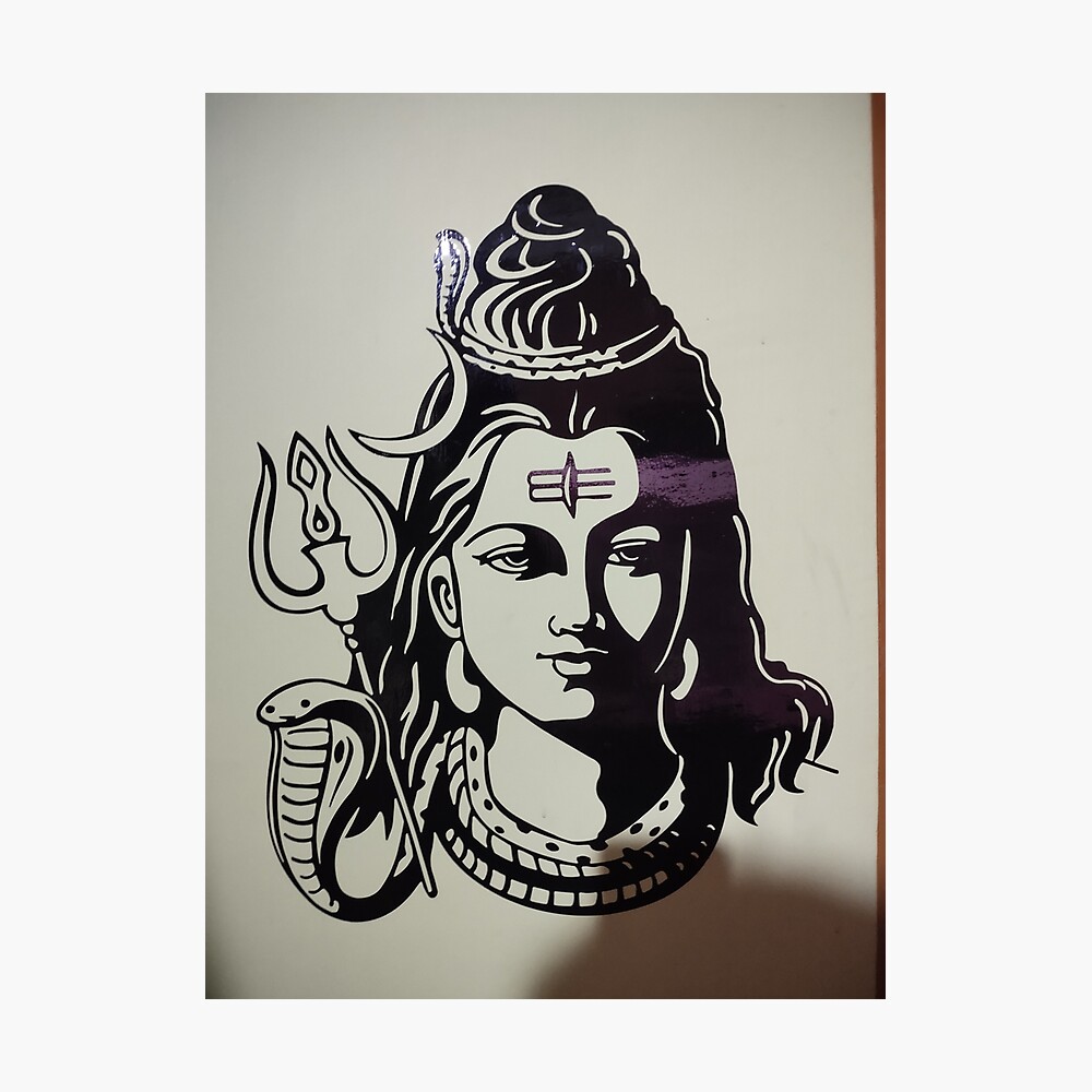 Lord Shiva drawing Mahadev pencil sketch Bholenath Drawing Easy pencil  drawing dots drawing from sivan drawing Watch Video  HiFiMovco