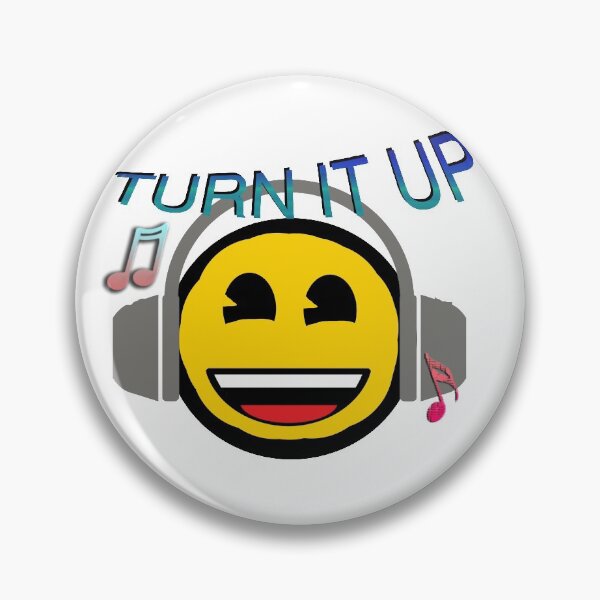 Item preview, Music Headphones Emoji Turn It Up designed and sold by misssallyb.