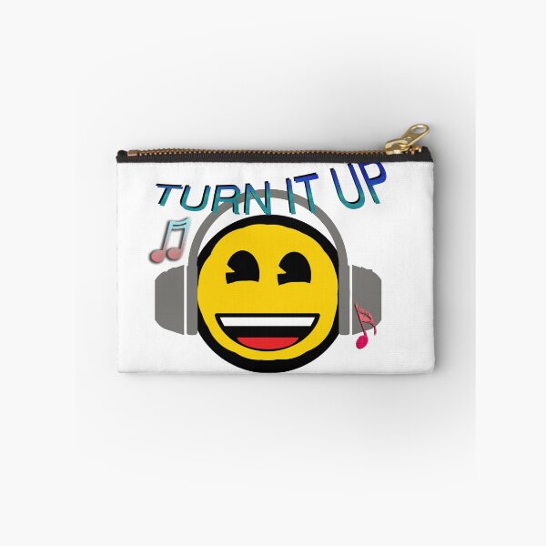 Item preview, Music Headphones Emoji Turn It Up designed and sold by misssallyb.
