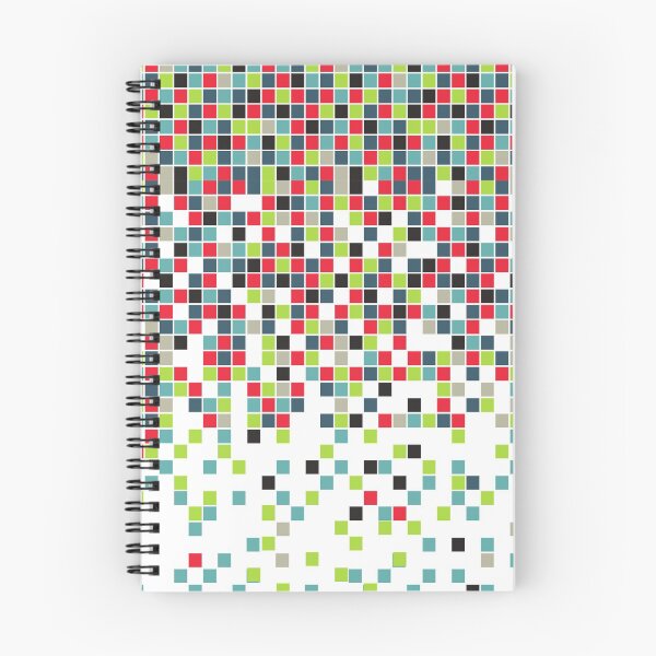 Item preview, Retro Falling Mosaic Pieces Pattern Digital Art designed and sold by createdbycam.