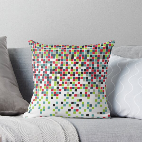 Item preview, Retro Falling Mosaic Pieces Pattern Digital Art designed and sold by createdbycam.