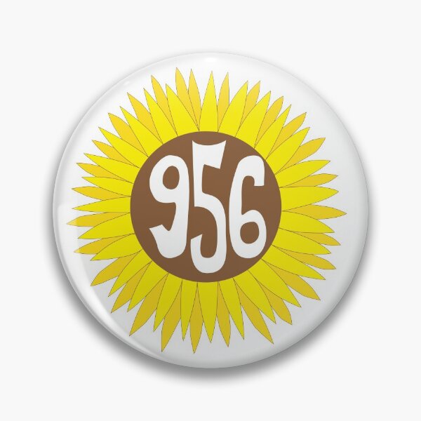 Item preview, Hand Drawn Texas Sunflower 956 Area Code designed and sold by itsrturn.