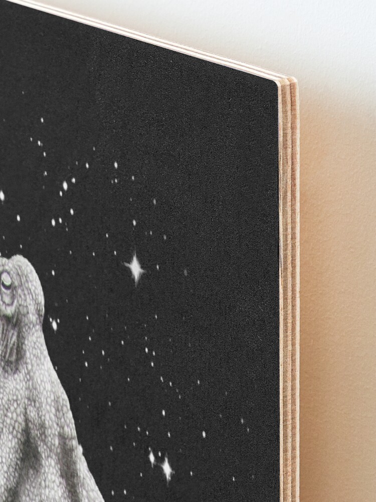Alternate view of Celestial Cephalopod Mounted Print