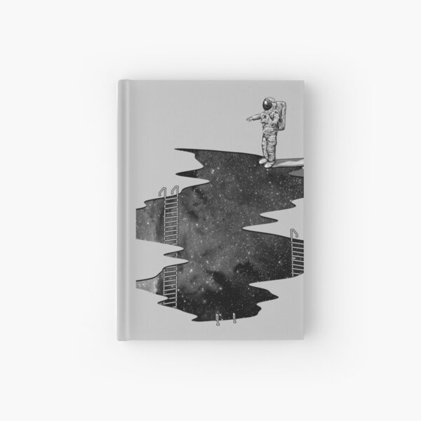 Space Diving Hardcover Journal