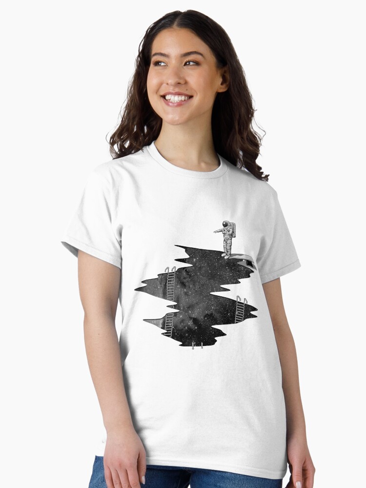 Thumbnail 1 of 7, Classic T-Shirt, Space Diving designed and sold by nicebleed.