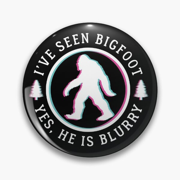 Item preview, Bigfoot Is Blurry - Funny Sarcastic Sasquatch Cryptid Gift designed and sold by NatIntrovertSoc.