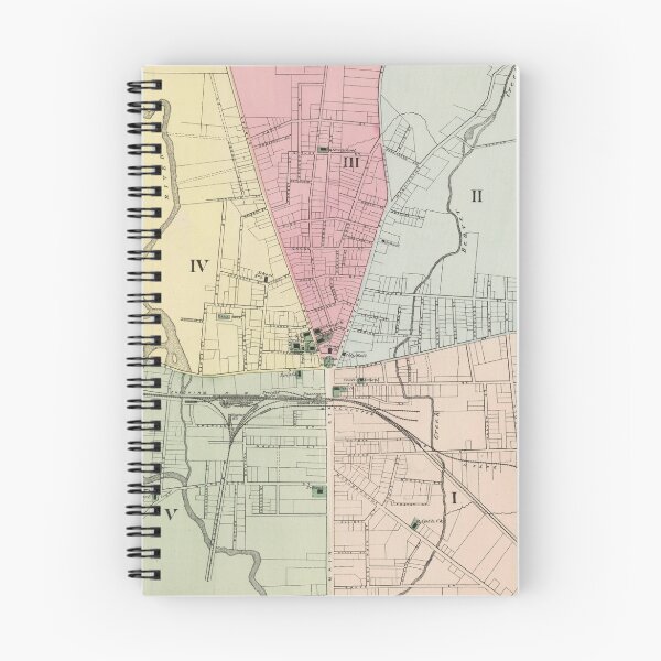 Item preview, Vintage Map of Keene New Hampshire (1877) designed and sold by BravuraMedia.