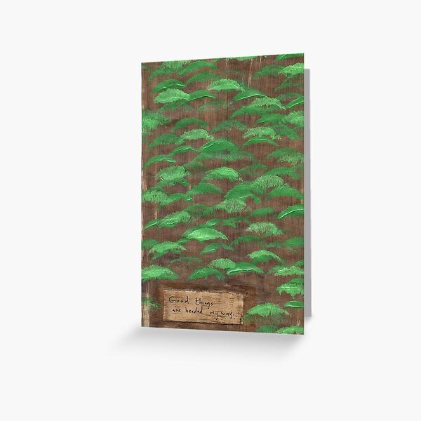 Good Things Greeting Card