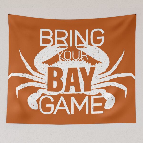 Item preview, Bring Your Bay Game Distressed designed and sold by polliadesign.