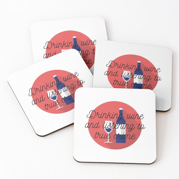 Item preview, Drinking wine and listening to true crime designed and sold by RachelMarie25.