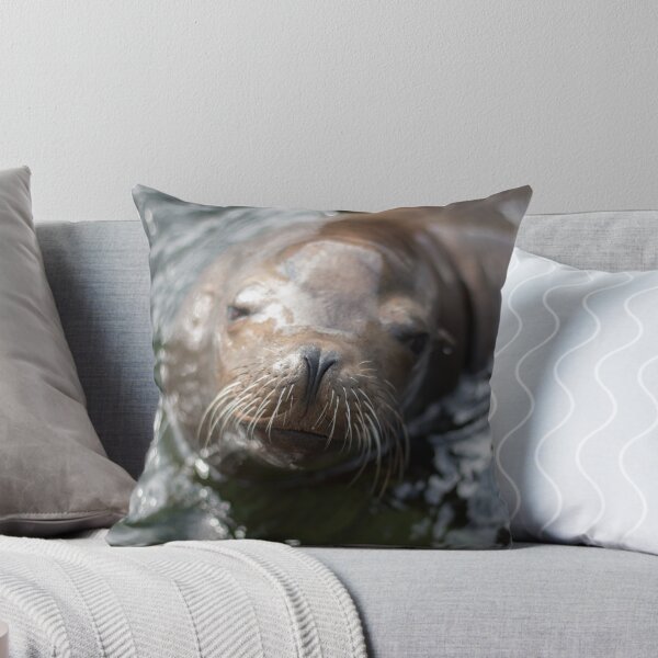 Item preview, Dreamy Sea Lion designed and sold by lindsey partridge.