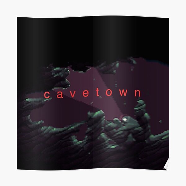 Cavetown cave design Poster