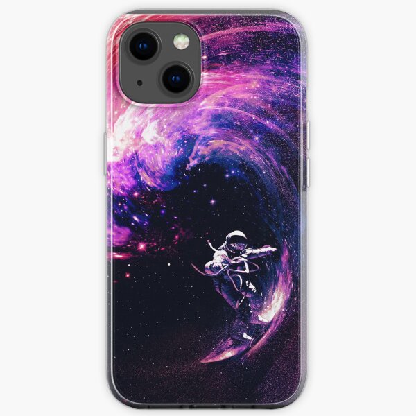 Space Surfing II iPhone Soft Case