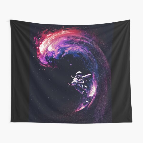 Space Surfing II Tapestry