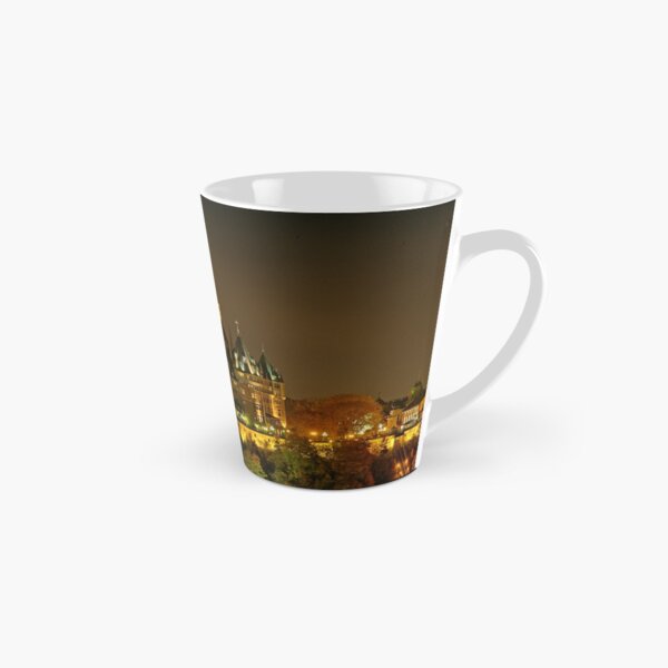 Night view of Le Chateau Frontenac, Quebec City Tall Mug