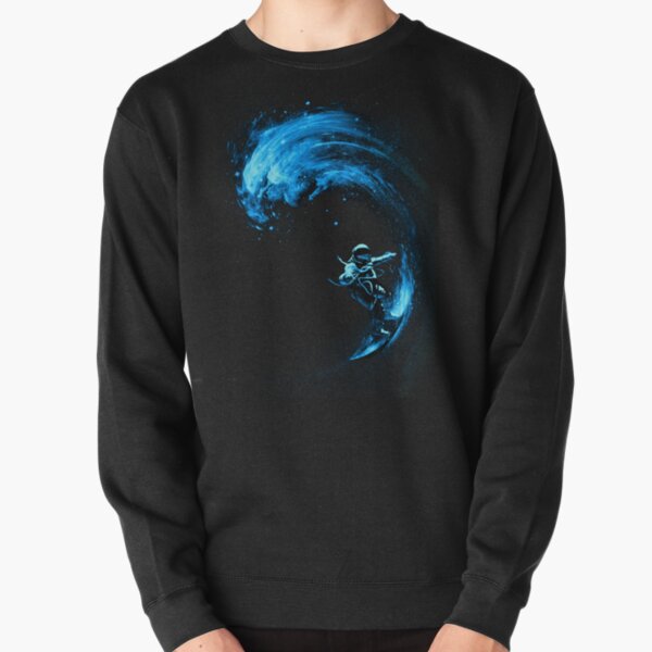 Space Surfing Pullover Sweatshirt