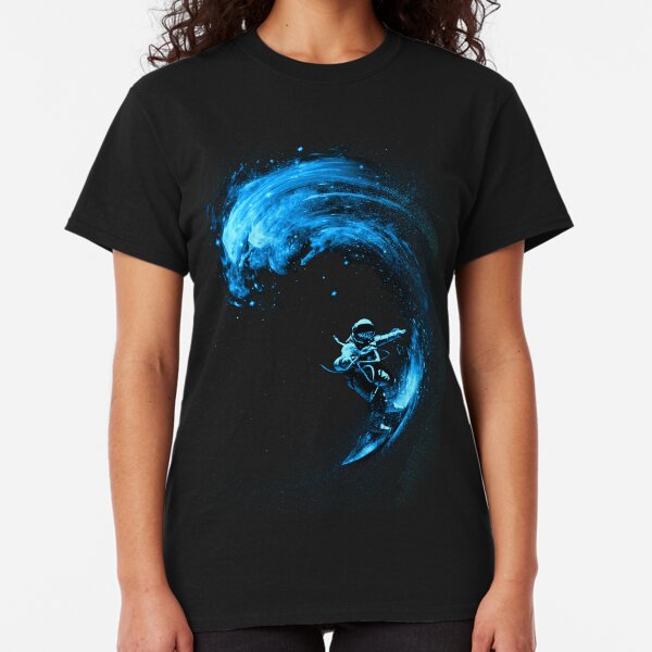 Surf espacial Camiseta clásica