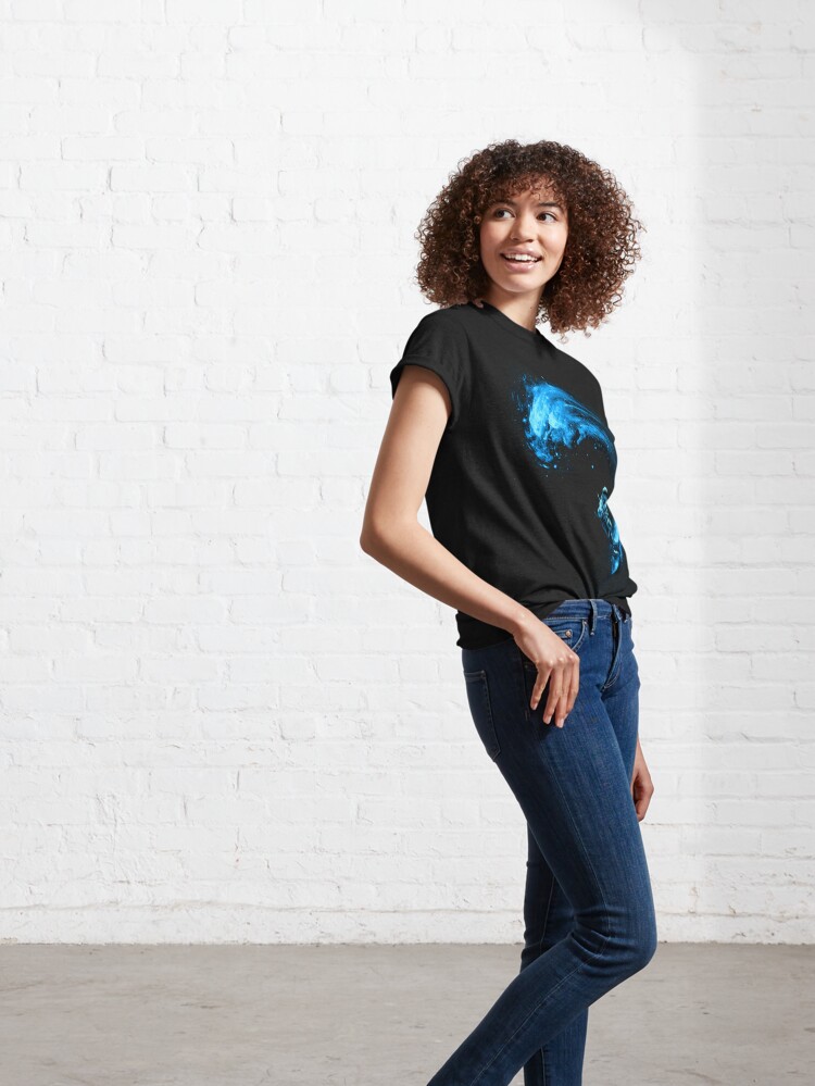 Alternate view of Space Surfing Classic T-Shirt