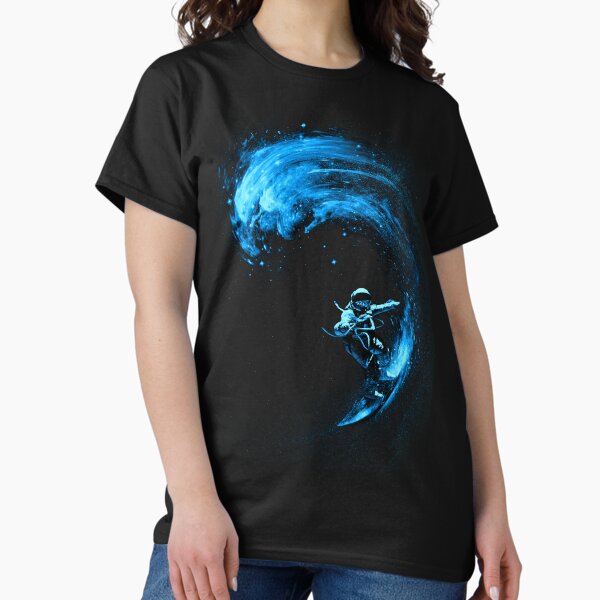 Surf espacial Camiseta clásica