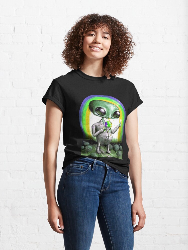 Vista alternativa de Camiseta clásica OVNI Nation