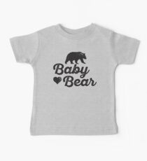Camiseta para bebés Bebe oso